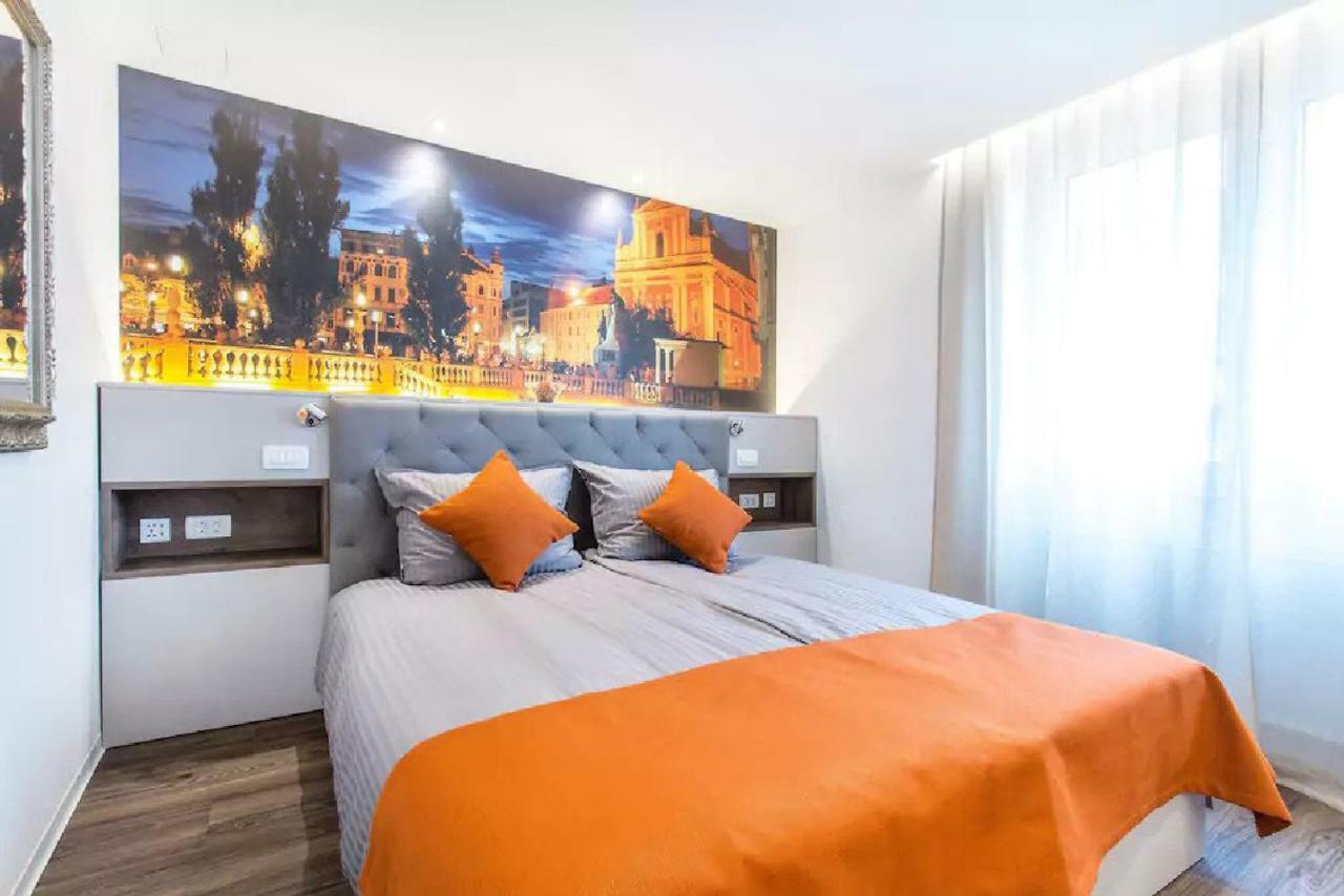 ★ Exclusive Central Apartment ★ Free Garage ★ Ljubljana Buitenkant foto